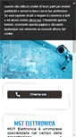 Mobile Screenshot of mgtelettronica.com